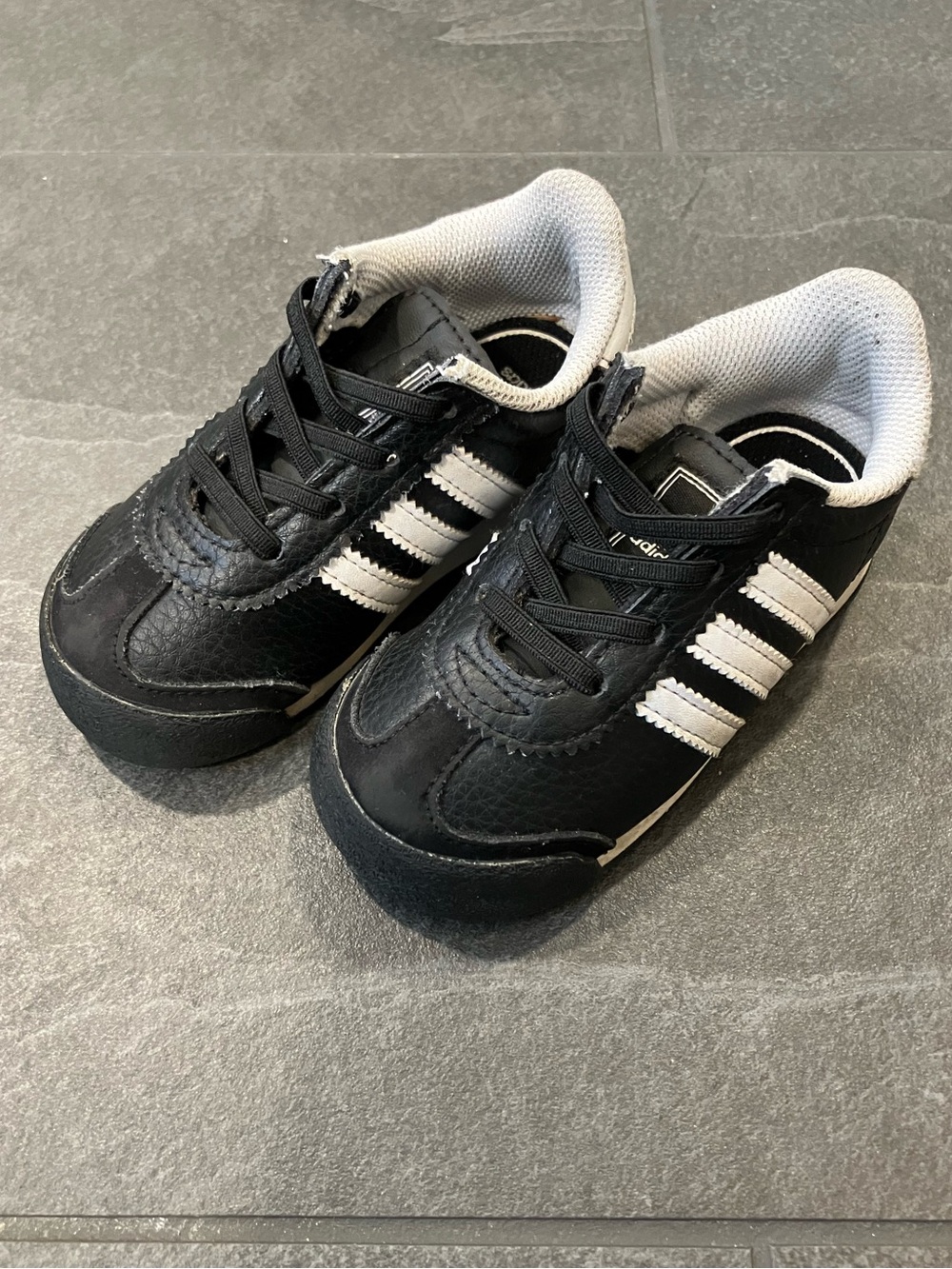 adidas 6K Kids Black and White - Picture 1 of 5